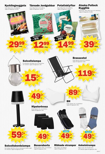 Pekås reklamblad i vecka 28 sida 7