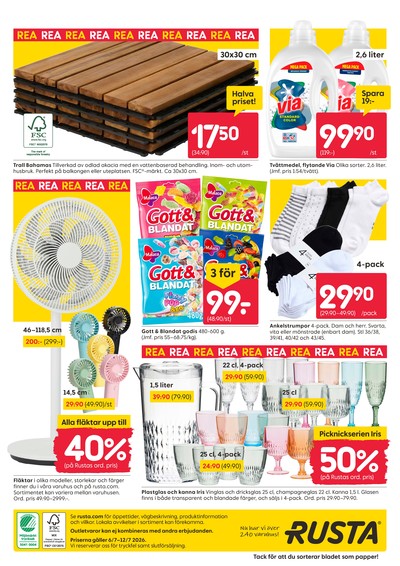 Rusta reklamblad i vecka 28 sida 16