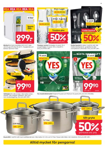 Rusta reklamblad i vecka 28 sida 9