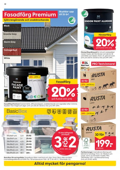 Rusta reklamblad i vecka 28 sida 10