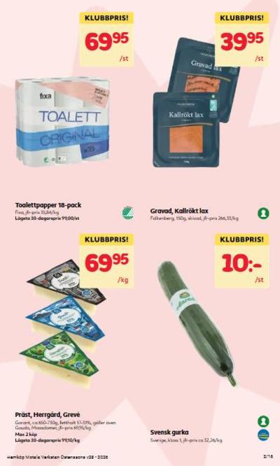 Östenssons reklamblad i vecka 28 sida 2