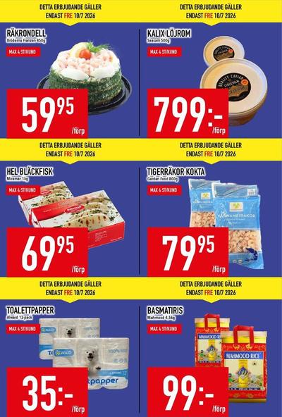 MatDax reklamblad i vecka 28 sida 6