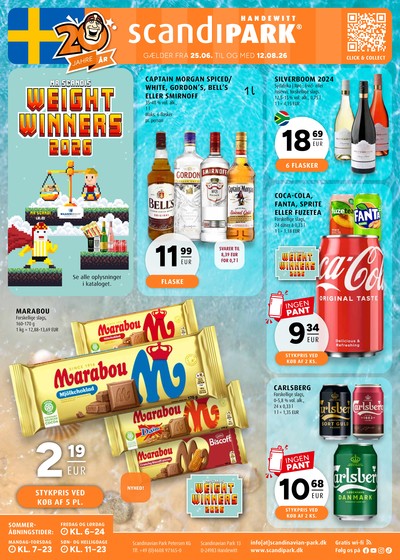 Scandinavian Park reklamblad i vecka 29 sida 1