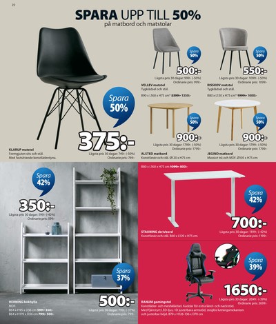 Jysk reklamblad i vecka 29 sida 23