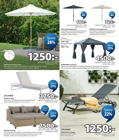Jysk reklamblad i vecka 29 sida 7