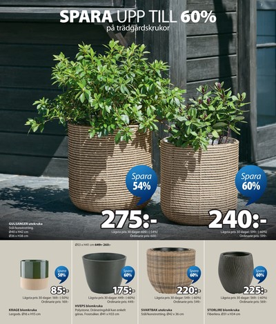 Jysk reklamblad i vecka 29 sida 8