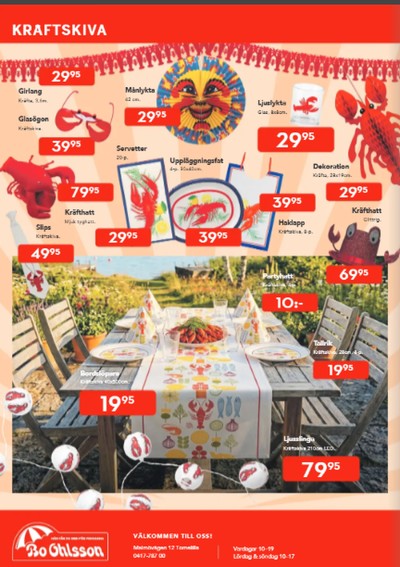 Bo Ohlsson reklamblad i vecka 29 sida 12