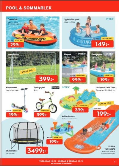 Bo Ohlsson reklamblad i vecka 29 sida 7