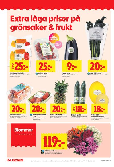 ICA Kvantum reklamblad i vecka 29 sida 2