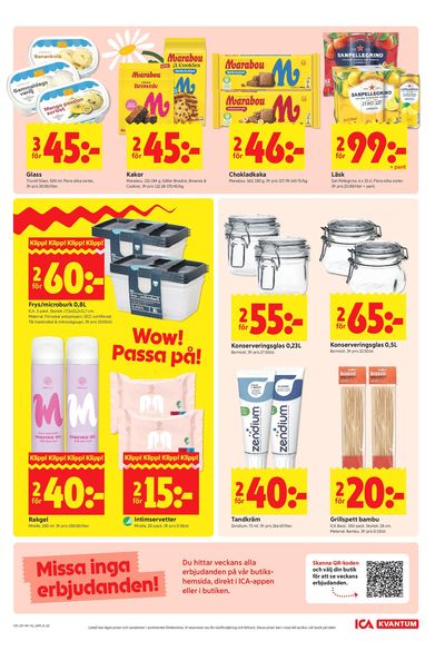ICA Kvantum reklamblad i vecka 29 sida 5