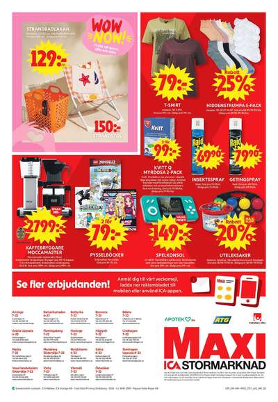 ICA Maxi reklamblad i vecka 29 sida 10