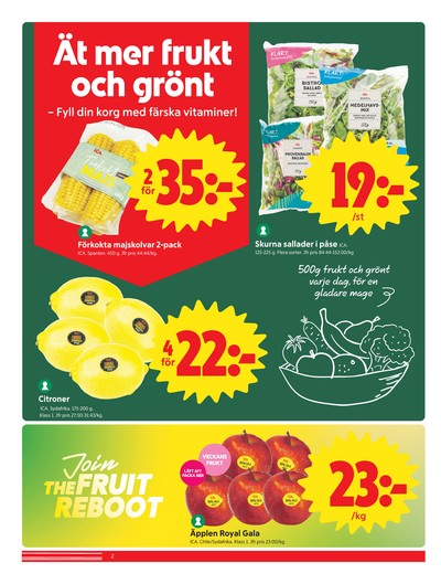 ICA Nära reklamblad i vecka 29 sida 2