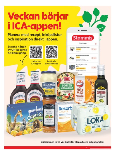 ICA Nära reklamblad i vecka 29 sida 7