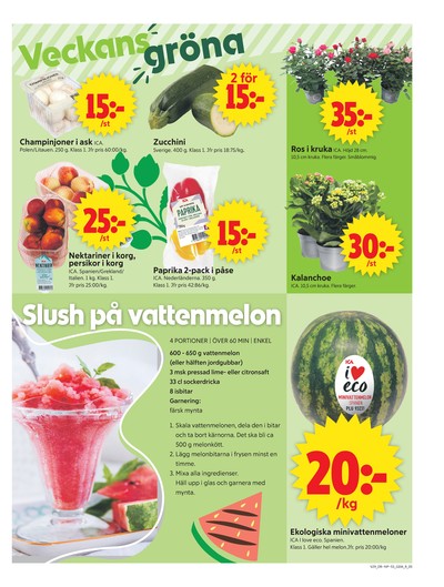 ICA Supermarket reklamblad i vecka 29 sida 5