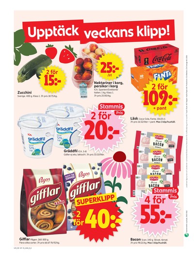 ICA Supermarket reklamblad i vecka 29 sida 8
