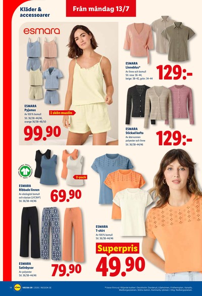 Lidl reklamblad i vecka 29 sida 16