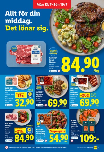 Lidl reklamblad i vecka 29 sida 3