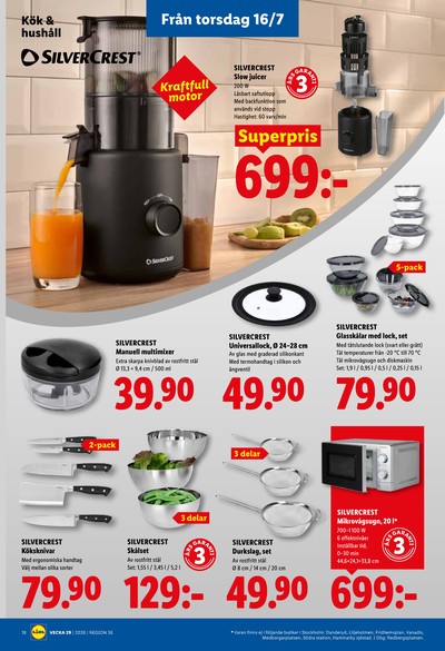Lidl reklamblad i vecka 29 sida 21