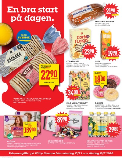 WILLY:S hemma reklamblad i vecka 29 sida 2