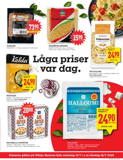 WILLY:S hemma reklamblad i vecka 29 sida 3