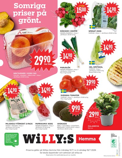WILLY:S hemma reklamblad i vecka 29 sida 4