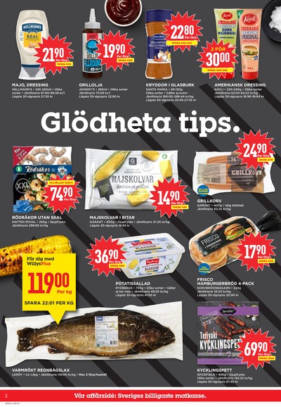 WILLY:S reklamblad i vecka 29 sida 2