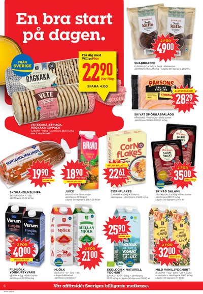 WILLY:S reklamblad i vecka 29 sida 6