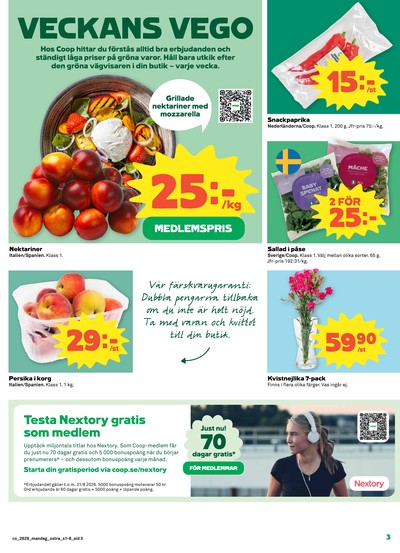 Coop reklamblad i vecka 29 sida 3