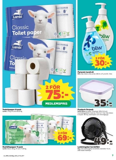 Coop reklamblad i vecka 29 sida 7