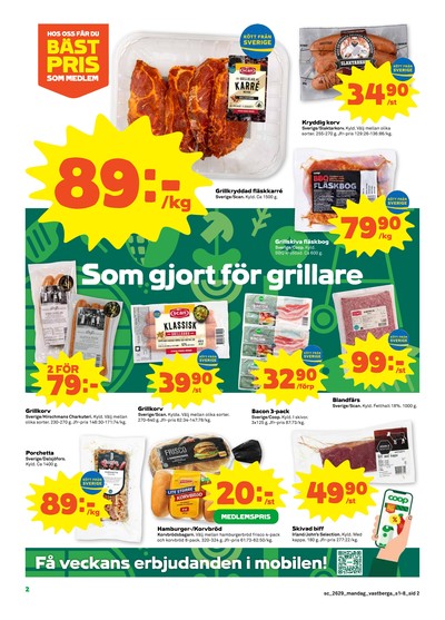 Stora Coop reklamblad i vecka 29 sida 2