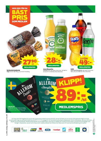Stora Coop reklamblad i vecka 29 sida 8