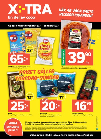 X:-tra reklamblad i vecka 29 sida 4