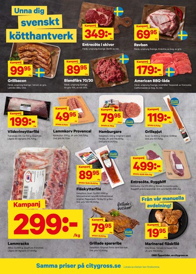 City Gross reklamblad i vecka 29 sida 2