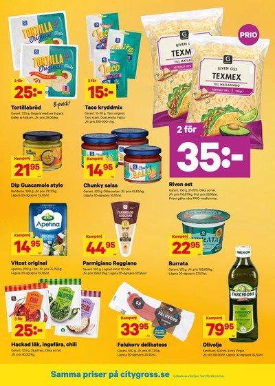 City Gross reklamblad i vecka 29 sida 8