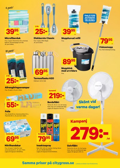 City Gross reklamblad i vecka 29 sida 10