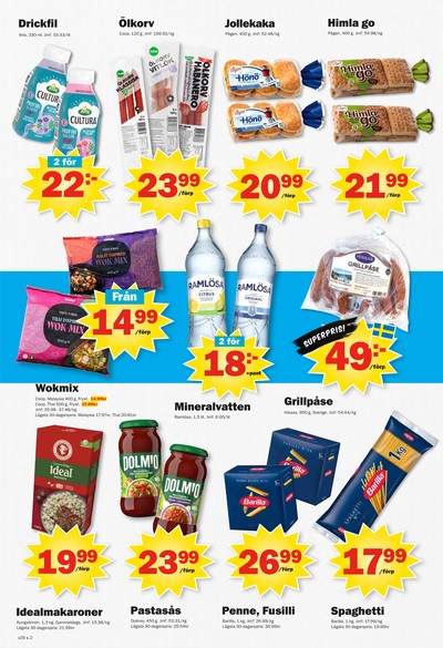 Pekås reklamblad i vecka 29 sida 2