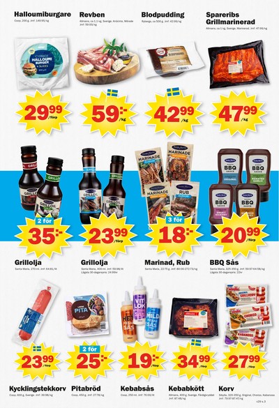 Pekås reklamblad i vecka 29 sida 3