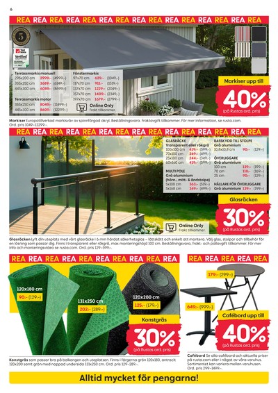 Rusta reklamblad i vecka 29 sida 6