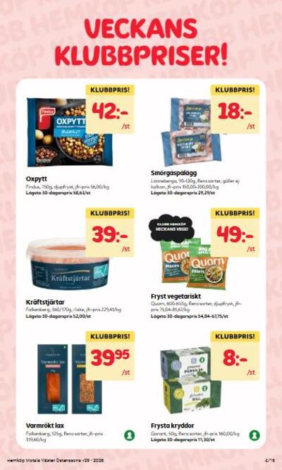 Hemköp reklamblad i vecka 29 sida 4