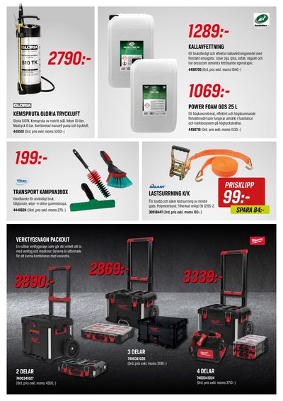 Swedol reklamblad i vecka 3 sida 4