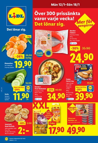 Lidl reklamblad i vecka 3 sida 1