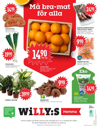 WILLY:S hemma reklamblad i vecka 3 sida 4