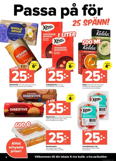 X:-tra reklamblad i vecka 3 sida 2