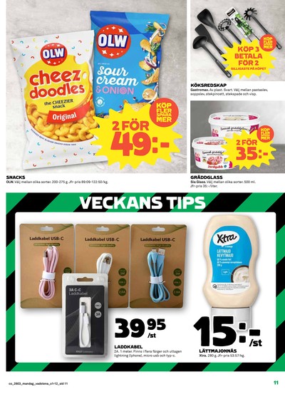 Coop reklamblad i vecka 3 sida 11