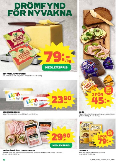Coop reklamblad i vecka 3 sida 10