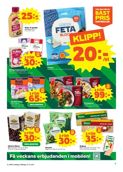 Stora Coop reklamblad i vecka 3 sida 3