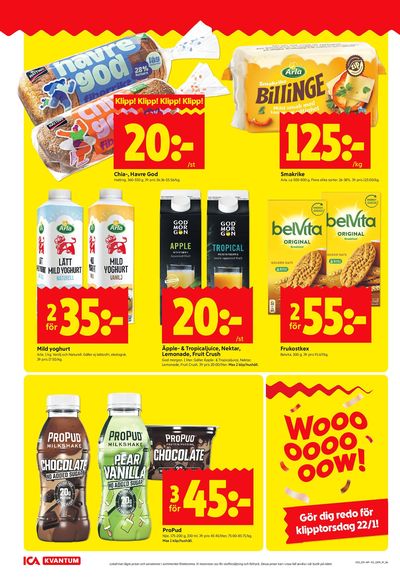 ICA Kvantum reklamblad i vecka 3 sida 6