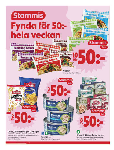 ICA Nära reklamblad i vecka 3 sida 4