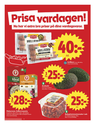 ICA Nära reklamblad i vecka 3 sida 8