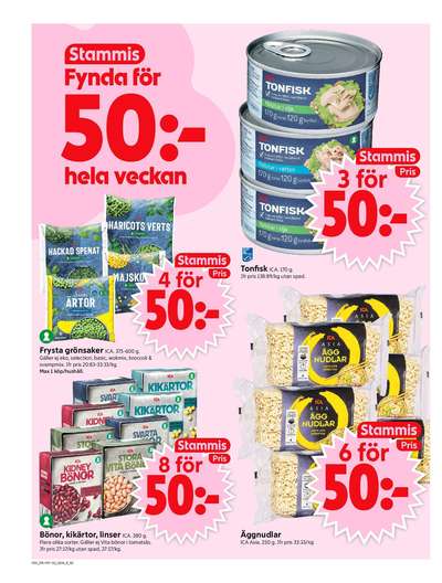 ICA Supermarket reklamblad i vecka 3 sida 2